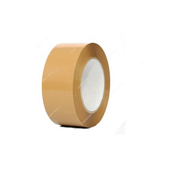 Water Based BOPP Tape, 50 Micron, 48MM x 100 Yards, Brown, 12 Rolls/Pack