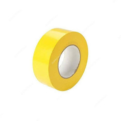 Coloured BOPP Tape, 48MM x 100 Yards, Yellow, 12 Rolls/Pack