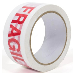 Fragile Handle With Care Printed BOPP Tape, 50 Micron Thk, 48MM Width x 100 Yards Length, 12 Rolls/Pack