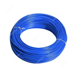 National Single Core Cable, PVC, 1.5MM x 100 Mtrs, Blue