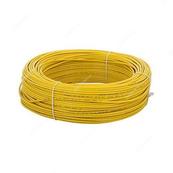 RR Kabel Single Core Cable, PVC, 2.5MM x 100 Mtrs, Yellow