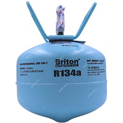Briton Refrigerant Gas, BR-R134AM, 3 Kg, Light Blue