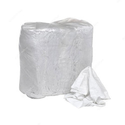 Cotton Rags, 8 Kg, White