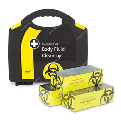 Reliance Medical 2 Application Body Fluid Clean-Up Kit, FA-2717, Black/Yellow, Pcs/Kit