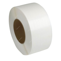 PP Strap Roll, Polypropylene, 0.47MM Thk, 5MM Width, 11 Kg, White