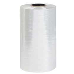 POF Shrink Film Wrap, 19 Micron Thk x 8 Inch Width, Clear