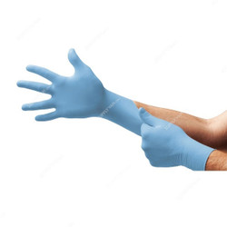 Ansell Safety Gloves, 92-670, TouchNTuff, Nitrile, 240MM Length, S, Light Blue, 100 Pcs/Pack