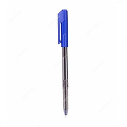 Deli Ball Point Pen With Low Viscosity Ink, EQ01030, 0.7MM, Blue, 50 Pcs/Pack