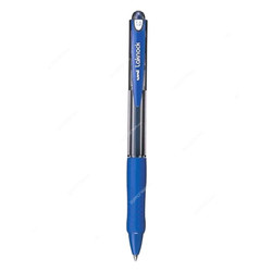 Uni-Ball Ball Point Pen, SN100M-BE, Laknock, 1.0MM Tip, Blue, 12 Pcs/Pack