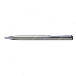 Pentel Sterling Ball Point Pen, PE-B810-C, 0.8MM Tip, Blue Ink/Silver Body