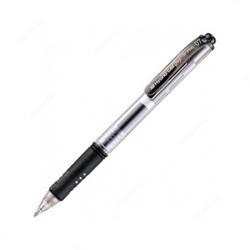 Pentel Hybrid Gel Roller Pen, PE-KN127-A, 0.7MM Tip, Black, 12 Pcs/Pack