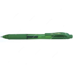 Pentel Energel Roller Gel Roller Pen, PE-BL27-DH, 0.7MM Tip, Green, 12 Pcs/Pack