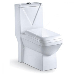 Milano S-Trap Water Closet, 0805, Ceramic, 370MM Width x 705MM Length, White