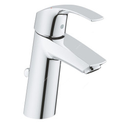 Grohe Single Lever Medium Basin Mixer, 2332210F, Eurosmart, Metal, 5.0 Ltrs/Min, Starlight Chrome Finish