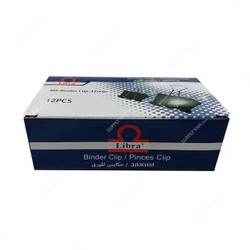 Libra Binder Clip, MX-BC-32BX, 32MM, Black, 12 Pack/Carton