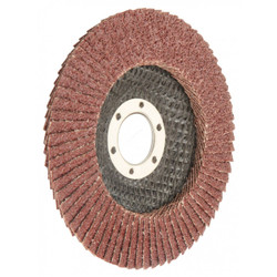 Tolsen Flap Disc, 77203, Aluminium Oxide, Grit 80, 16MM Bore Dia x 100MM Dia