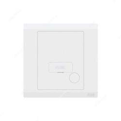 Abb Fused Connection Unit With Flex Outlet, BL506, lnora, 250V, 13A, White