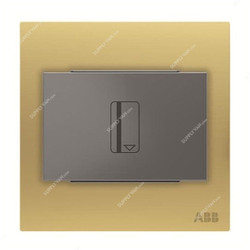 ABB Electronic Card Switch With Timmer, AM40544-MG, Millenium, 16A, Matt Gold
