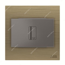 ABB Electronic Card Switch With Timmer, AM40544-AG, Millenium, 16A, Antique Gold