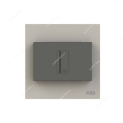 ABB Key Card Switch With LED, AM40244-DU, Millenium, 16A, Dune Sand