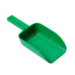 Plastic Hand Scoop, 1 Kg Capacity, Green