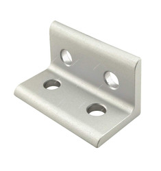 Extrusion Inside Corner Bracket, 30 Series, 4 Hole, Aluminium, 56 x 30MM