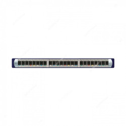 Schneider Electric UTP Patch Panel, Actassi, Cat 6, 24 Ports, 1.5A