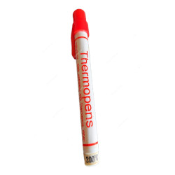 Thermopens Surface Temperature Indicating Crayon, 8MM Tip Dia x 75MM Tip Length, 350 Deg.C