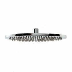 Bold Zumo Oval Shower Head With Sharp Nozzles, TECSHD1706702, 8MM Thk, 317MM Width x 400MM Length