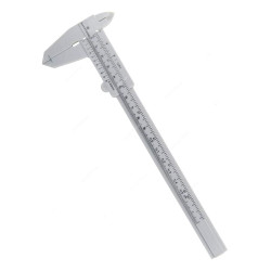 Marathon Vernier Caliper, CO030003, Plastic, 6 Inch Length, Grey