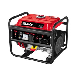 MTX Gasoline Generator, BS-1200, Single Phase, 1200W, Manual Starter, 5.5 Ltrs Fuel Tank Capacity