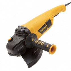 Denzel Angle Grinder, AG230-2600, 2600W, 22.2MM Bore Dia x 230MM Disc Dia