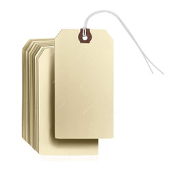 Shipping Tag With String, Paper, 60MM Width x 110MM Length, 1000 Pcs/Pack