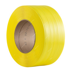 Polypropylene Strap Roll, 15MM Width x 7 Kg, Yellow