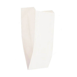 Flat Bottom Paper Bag, 63CM Height x 31CM Width x 10CM Depth, White, 250 Pcs/Pack