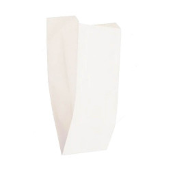 Flat Bottom Paper Bag, 52CM Height x 24CM Width x 9CM Depth, White, 250 Pcs/Pack