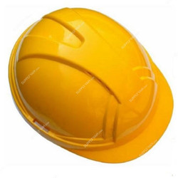 Perf Safety Helmet, YS1DS3Y, Y-Shield, HDPE, Yellow