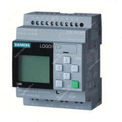 Siemens LOGO 24CE Logic Module With Display, 6ED1052-1CC08-0BA1, 24VAC/DC, 0.3A