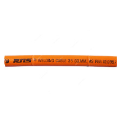 Rns Double Insulated Copper Welding Cable, 1 Core, 35 SQ.MM, 100 Mtrs Length, Orange