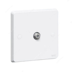 Tenby Satellite Socket, 738070, Single Screened