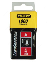 Stanley Type A Light Duty Staple Box, 1-TRA205T, 1000Pcs