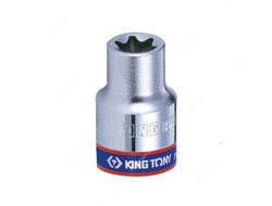 Kingtony Standard Socket for Torx External Screws, 237508M, 8mm