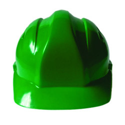 Vaultex Safety Helmet With Pinlock Textile Suspension, VHT, Green