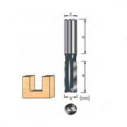 Makita Straight Router Bit, D-13661, 8x25MM