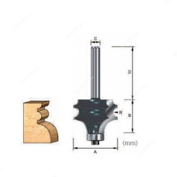 Makita Multi Profile Router Bit, D-13253, 31.8x23.8MM