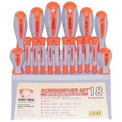 Pro-Tech Screwdriver Set, 531118, 18PCS