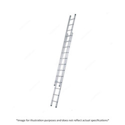 Zamil Extension Ladder, CDL-16, Aluminium, 1 Side, 16 Steps, 4.2-7.9 Mtrs