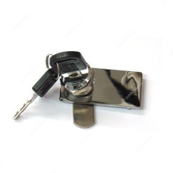 Armstrong Glass Cupboard Lock, Chrome Plated