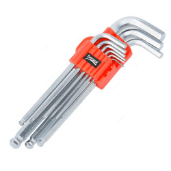 Beorol Ball End Hex Key Set, SIK9, 9 Pcs/Set