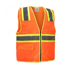 Empiral Safety Vest, E108083006, Sparkle, Orange, 3XL